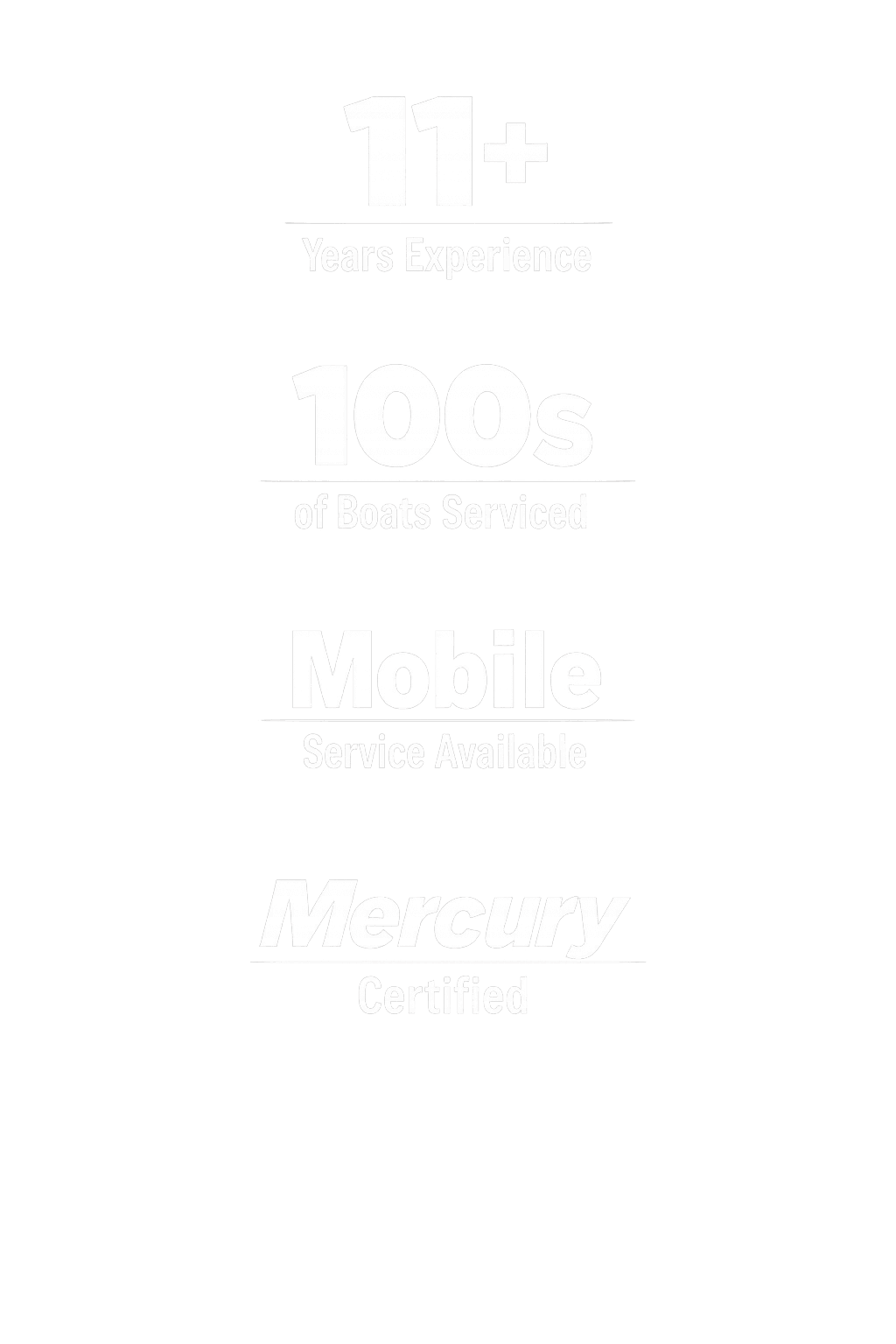 Freshwater Marine experience and credentials